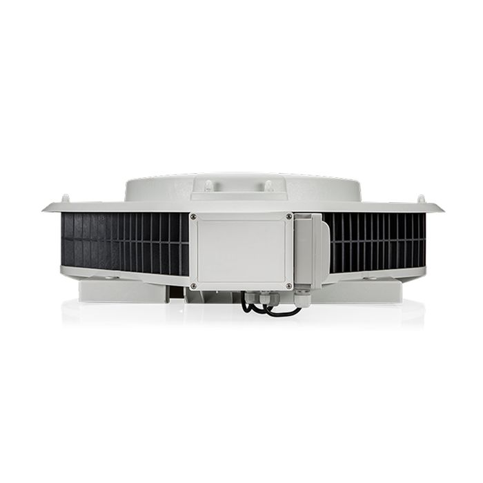 Vooraanzicht van de Itho Daalderop CAS 3.2 S dakventilator 230V