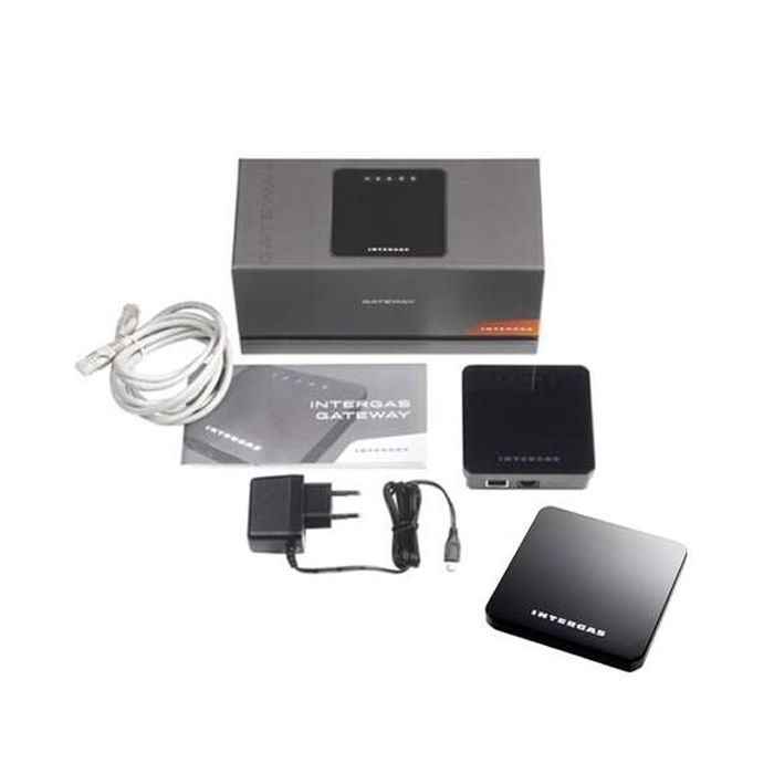 Intergas Comfort Touch met Gateway V3 - zwart