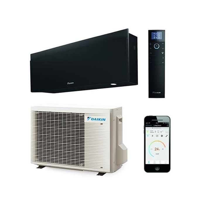 Daikin Emura split unit airco 2,5kW - Matzwart