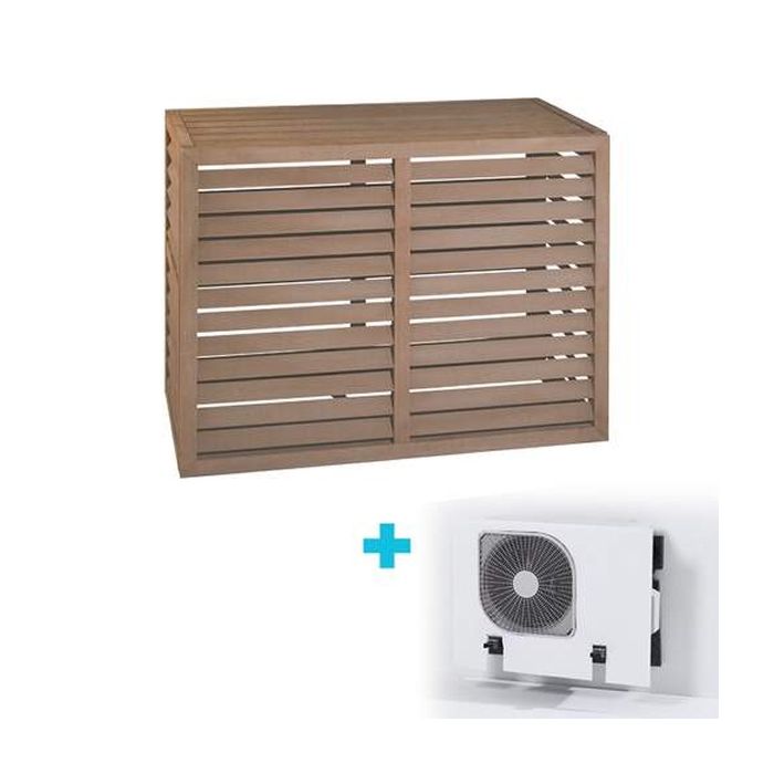 Evolar Evo-Cover omkasting + condensorschot - Small 700 x 1000 x 500mm - houtlook