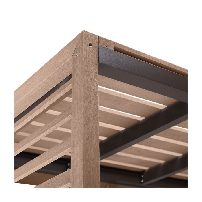 Evolar Evo-Cover omkasting + condensorschot - Small 700 x 1000 x 500mm - houtlook