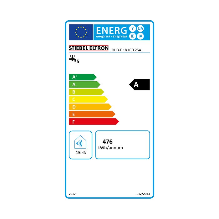 Stiebel Eltron DHB-E 18 LCD doorstroomtoestel