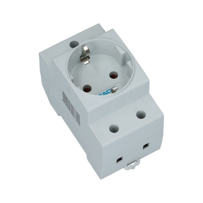 Gacia stopcontact DinRail 2 polig +PE