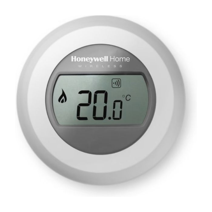 Honeywell Home vloerverwarming pakket HCC100 + 4x Honeywell Round draadloos aan/uit