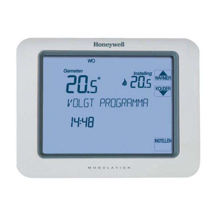 Honeywell Home Chronotherm thermostaat modulatie