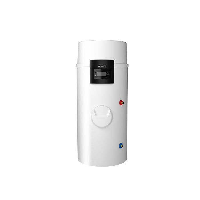 Vooraanzicht van de Remeha Azorra Ace 200 liter warmtepompboiler