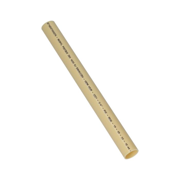 Pipelife installatiebuis PVC crème 19mm lengte 4 meter -100 meter