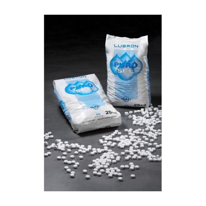 Lubron Purosel regeneratiezout zout waterontharder 25kg