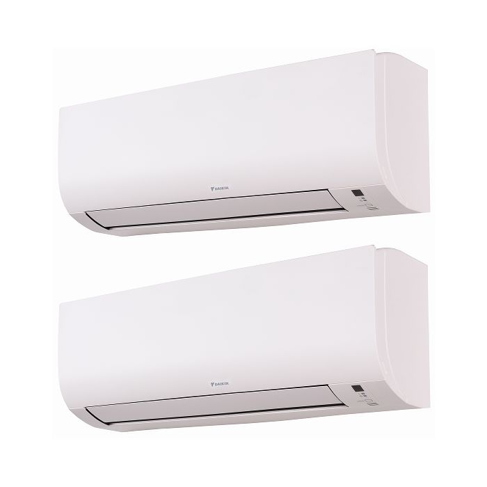 Daikin multi-split airco 5,0kW R32 met 2x Daikin Comfora 2,5kW binnenunit