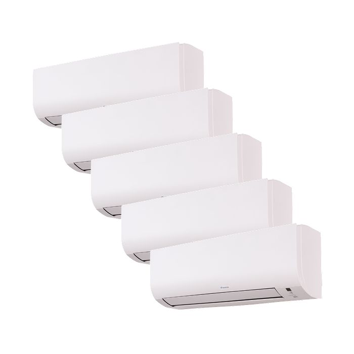Daikin multi-split airco 9,0kW R32 met 5x Daikin Comfora 2kW binnendeel