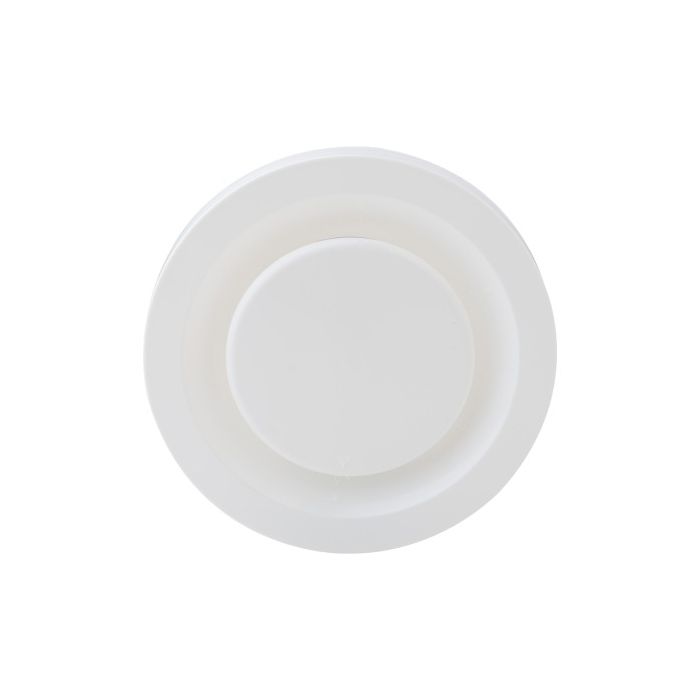 Vooraanzicht van de Orcon MKL afvoerventiel ø100/125mm
