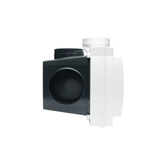 Zijkant Orcon ventilatiebox Compact 10RH