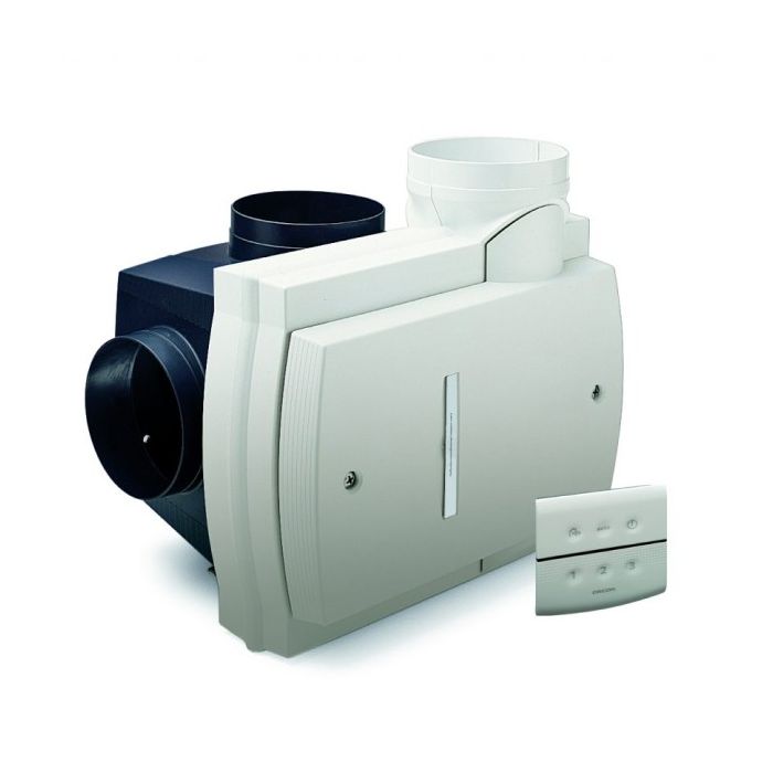 Orcon Compact-10RHB ventilatiebox - RF bediening - Eurostekker