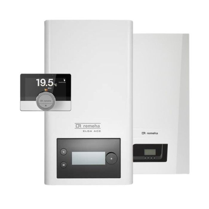 Remeha Elga Ace 6kW warmtepomp met Tzerra Ace-Matic CW5