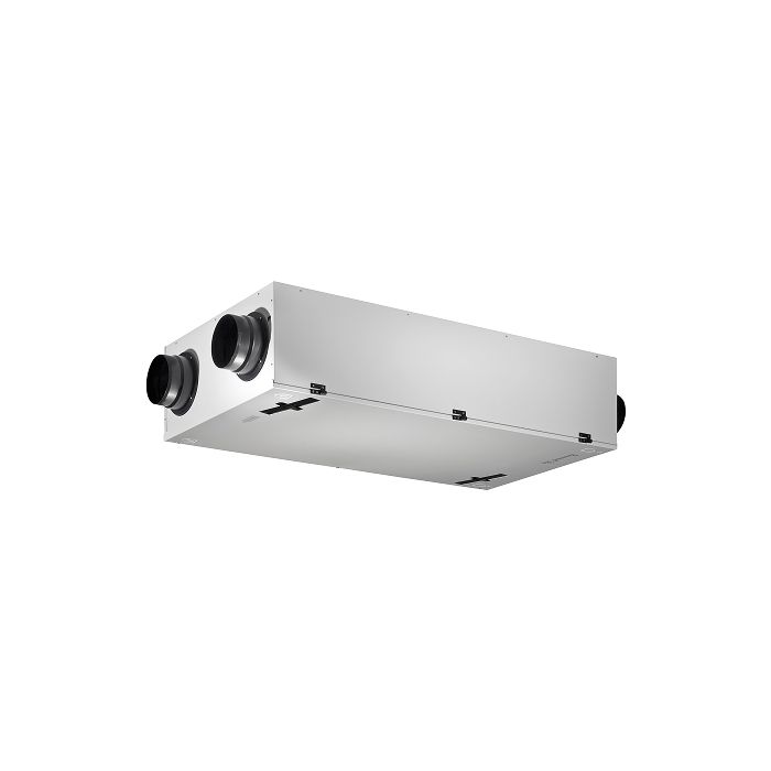 Zijaanzicht van de Brink Renovent Sky 300 Plus Enthalpie - 300m³/h