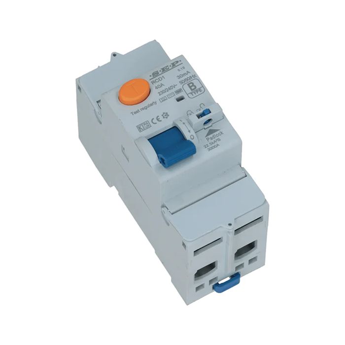 SEP aardlekautomaat 2 polig 40A B 30mA