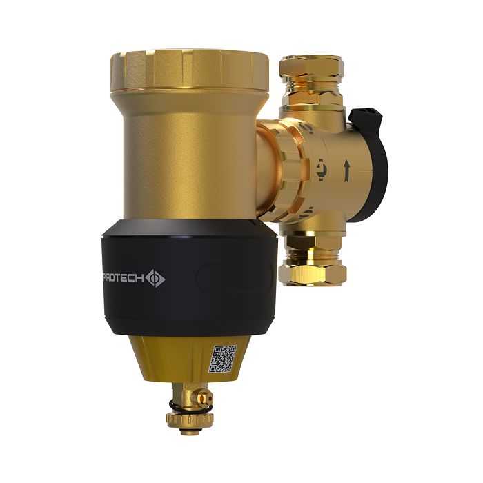 Spirotech SpiroTrap HPF warmtepompfilter - 28mm knel - UE028XJF