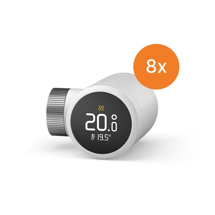 Tado X slimme radiatorknop - 8-pack