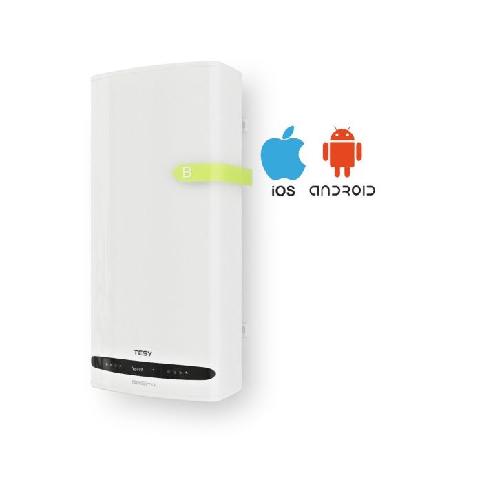 Tesy BelliSlimo Cloud elektrische boiler - 50 liter