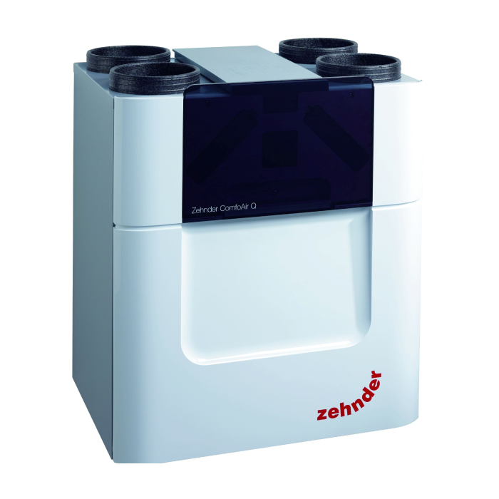 Zehnder ComfoAir Q450 WTW rechts met RF