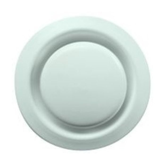 Vooraanzicht van de Zehnder ComfoValve STB 2-125 ventiel