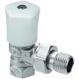 Heimeier Radiatorafsluiter Mikrotherm Radiatorafsl- Haaks- Dn10- Brons Vern-