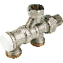 Comap Sar Onderblok 1+2-pijps recht 1/2" x 3/4" afsluitbaar h.o.h. 50mm