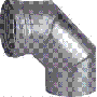 Burgerhout Alu-fix Segmentbocht 130 87-90°