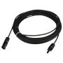 Stäubli Solarkabel 10m + connectoren male/female (4mm2)