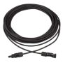 Stäubli Solarkabel 10m + connectoren male/female (6mm²)