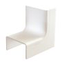 Canalit Binnenbocht met bodemstuk 25x13mm wit - 2 stuks