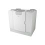 Vooraanzicht van de Brink Flair 450 Enthalpie WTW 4/0b links - 450m³/h