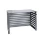 Evolar Evo-Cover omkasting - Medium 800 x 1100 x 550mm - licht antraciet