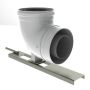 Burgerhout Twinflex Onderst.bocht 60/100 + Strip