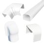 Airco leidinggootpakket - wit