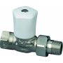 Heimeier radiatorkraan 1/2" recht