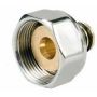 Jaga klemkoppeling M24 x 14/2 mm PEX vernikkeld