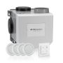 Vooraanzicht van de Itho Daalderop ventilatiebox CVE-S ECO - Alles-in-1 - Vochtsensor - Euro en Perilex