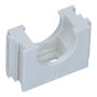 Pipelife klemblok wit 19mm Polfix+ RAL9010 - 100 stuks
