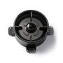 NoShow ventilatieventiel 2.0 - 125 mm - zwart