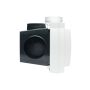 Zijkant Orcon ventilatiebox Compact 10RH