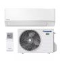 Vooraanzicht van het binnen- en buitendeel van de Panasonic TZ50-CKE split airco 5,0kW
