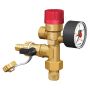 Flamco Prescofiller vulcombinatie 1/2" met manometer