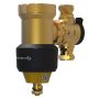 Schuinaanzicht van de Spirotech HPF vuilfilter voor warmtepompen