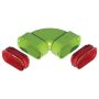 Ubbink Air Excellent AE35sc Bocht 90° horizontaal set
