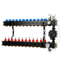 VTE composiet verdeler - pomp Grundfos - 12 groeps