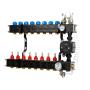 VTE composiet verdeler - pomp Grundfos - 8 groeps