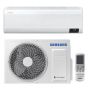 Vooraanzicht van de Samsung WindFree C24 6,5kW binnen- en buitenunit