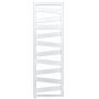 Vooraanzicht van de Zehnder Ribbon elektrische badkamerradiator - 500W