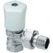 Heimeier Radiatorafsluiter Mikrotherm Radiatorafsl- Haaks- Dn10- Brons Vern-